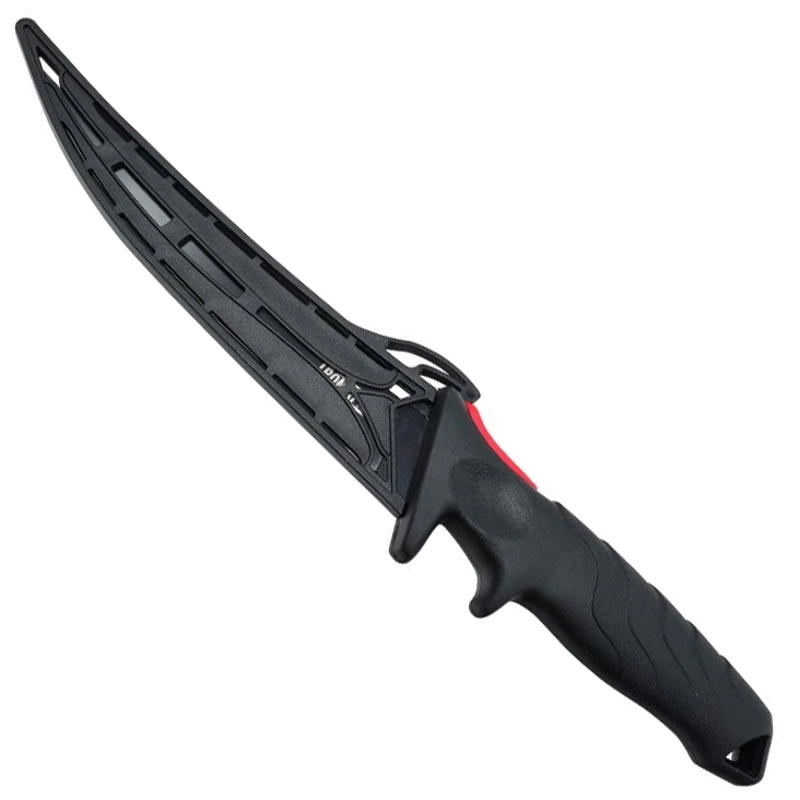 TronixPro Fillet Knife Black & Red